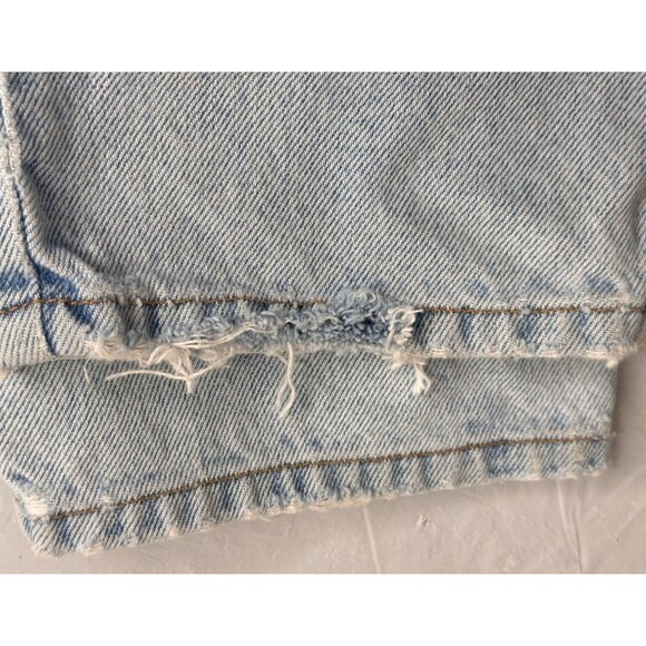 Calvin Klein Womens Light Wash 5-Pocket Enzyme Wash Jeans Size 12 Vtg - Picture 9 of 9